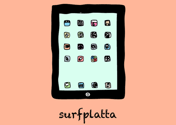 Elektronikpekboken – Surfplatta